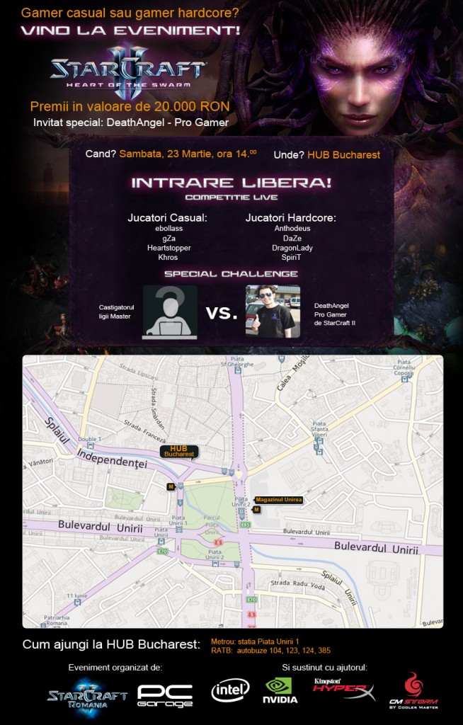 Harta event StarCraft II